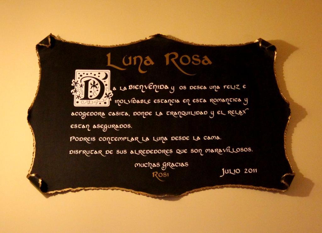 Casa Rural Luna Rosa Lancharejo 外观 照片